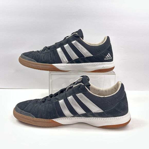Vintage Adidas Top Sala Shoes Mens 11 Black Indoor Soccer Futsal Sneakers 674666 main image 10